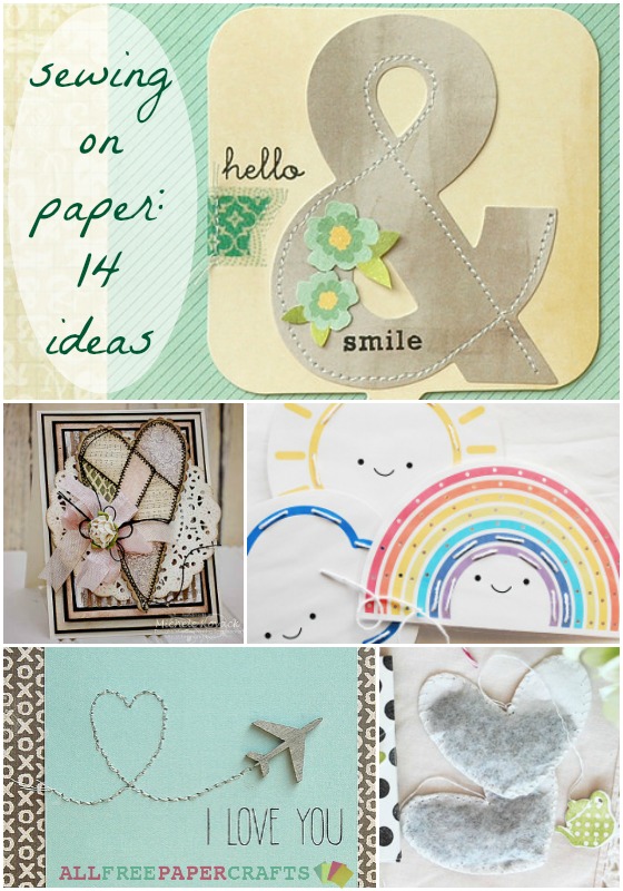 Sewing on Paper: 14 Paper Stitching Ideas